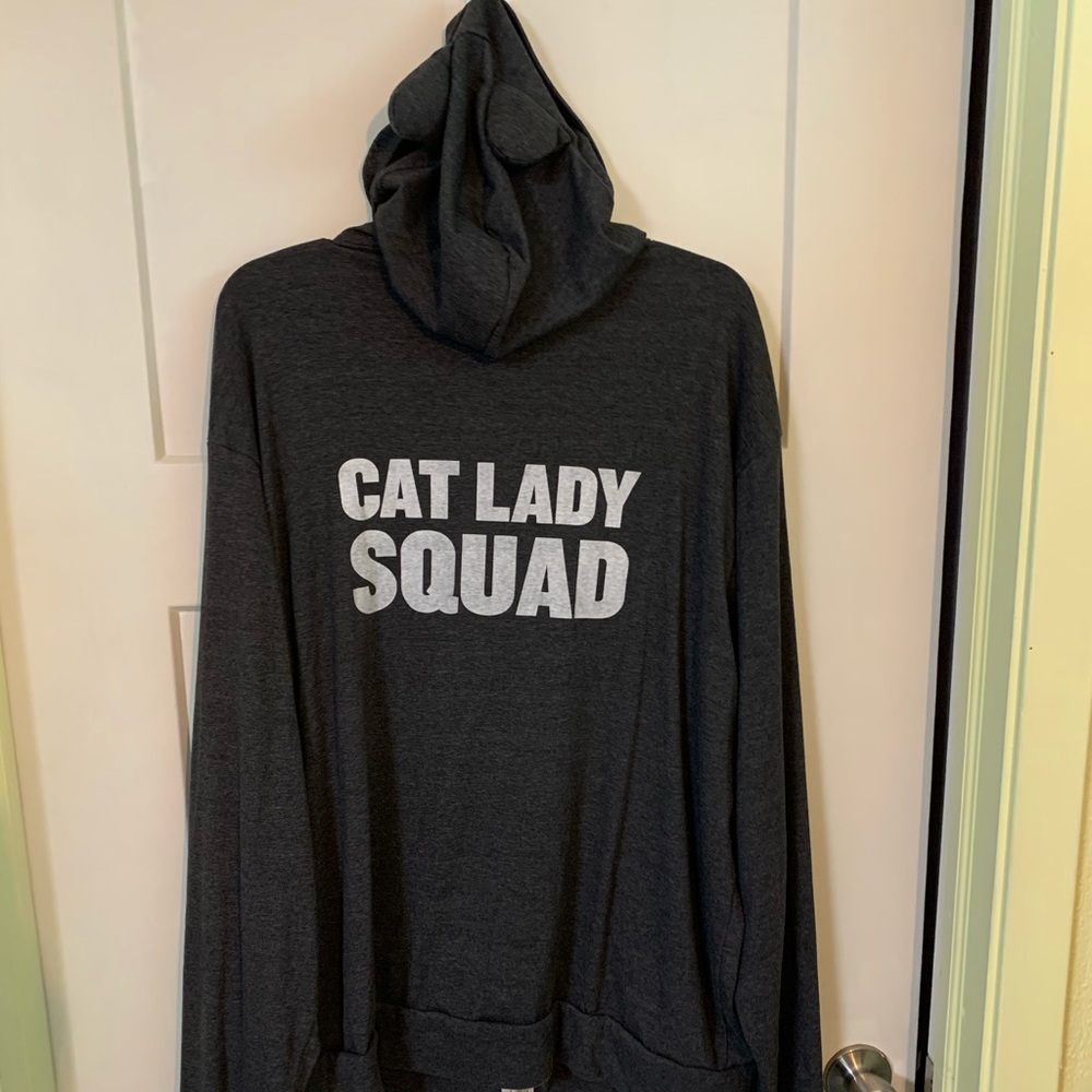 Cat lady squad hoodie! Plus size 3xl!